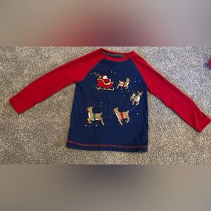 Adorable Adventure wear by Class Club 4T Toddler Boy Christmas shirt Santa Claus